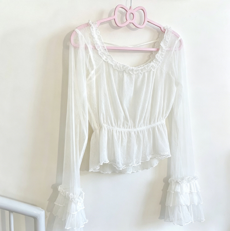 Japanese Sweet Lolita Blouses  - Vintage Fashion Japan ulasan dan harga