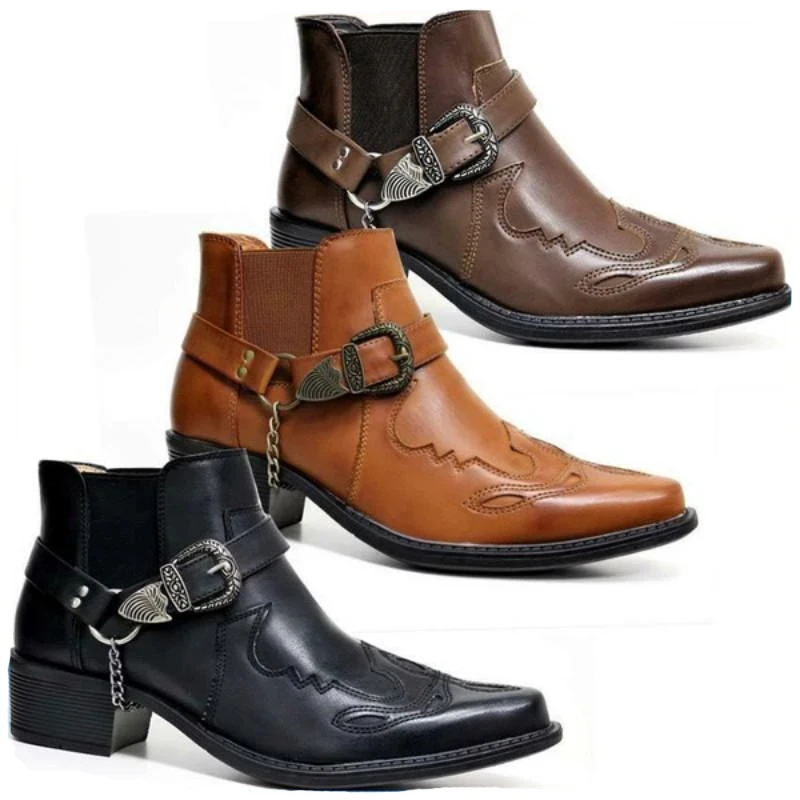 Fashion 2026 Men's Vintage Cow - Vintage Fashion Streetwear ulasan dan harga
