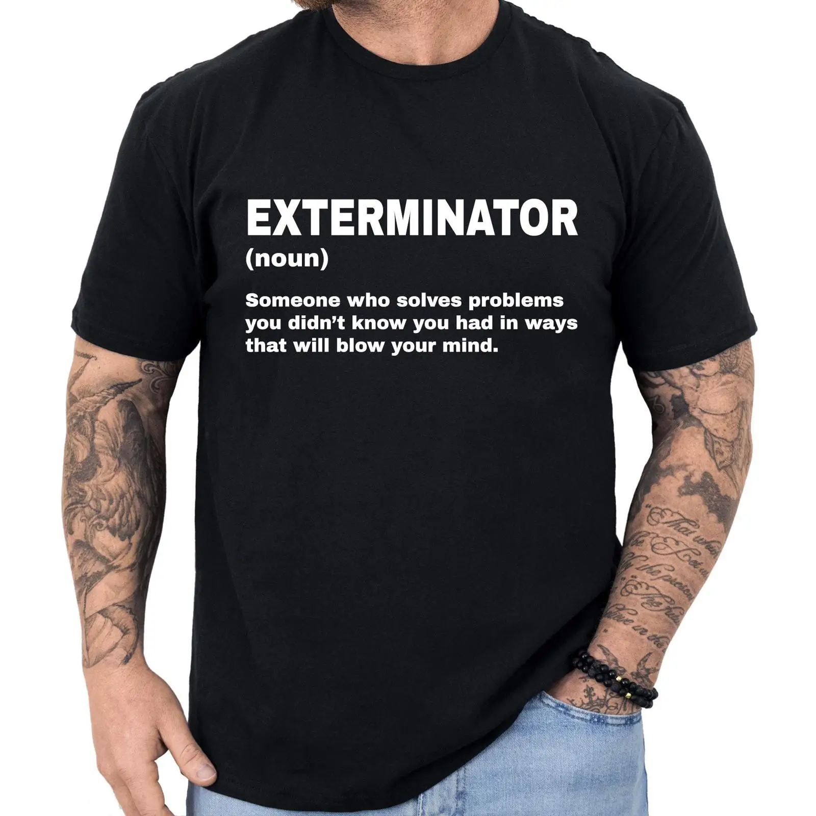 Exterminator Definition T Shir - Vintage Fashion Definition ulasan dan harga