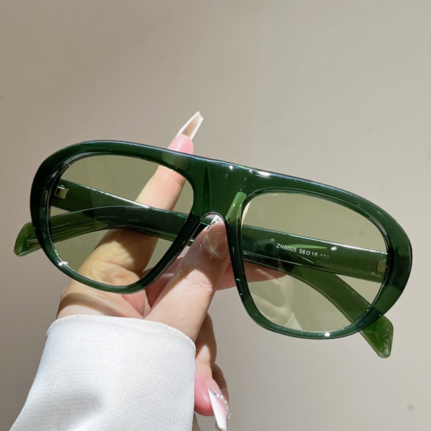 New Oversized Pilot Sunglasses - Vintage Fashion Luxury ulasan dan harga