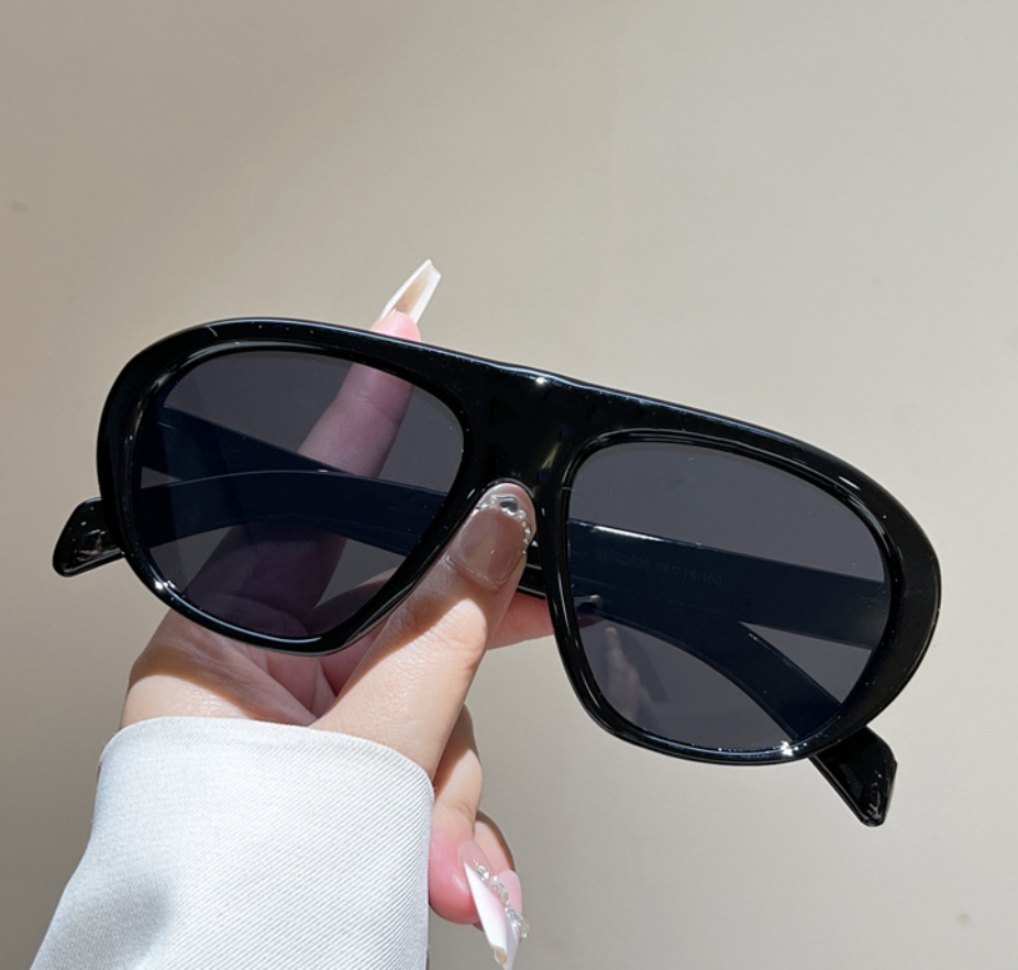 New Oversized Pilot Sunglasses - Vintage Fashion Luxury ulasan dan harga