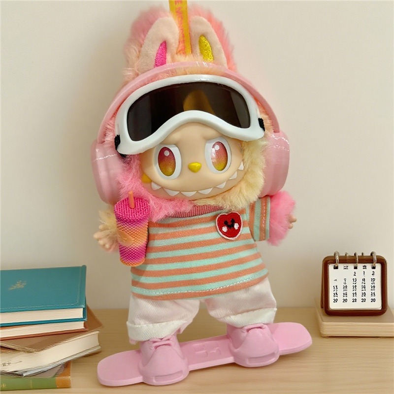 15 17cm For Labubu Doll Outdoo - Fashion Y Vintage ulasan dan harga
