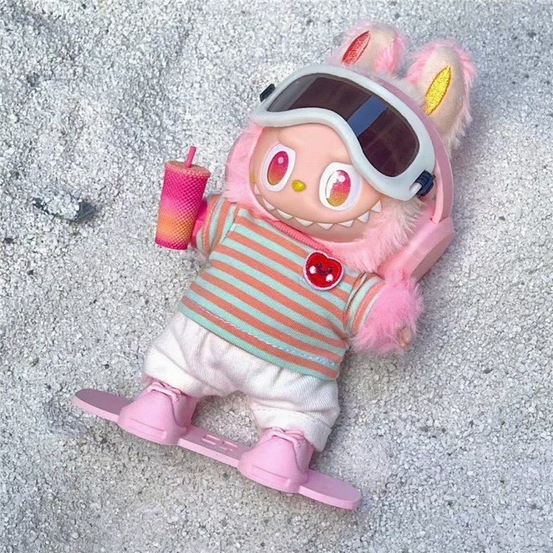 15 17cm For Labubu Doll Outdoo - Fashion Y Vintage ulasan dan harga