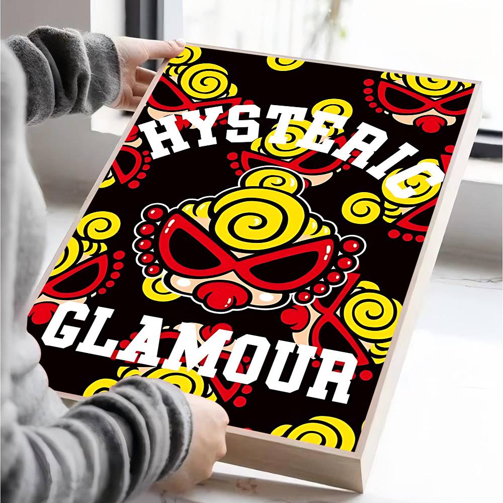 Japan Fashion H-Hysteric M-Min - Vintage Fashion Prints For Wall ulasan dan harga