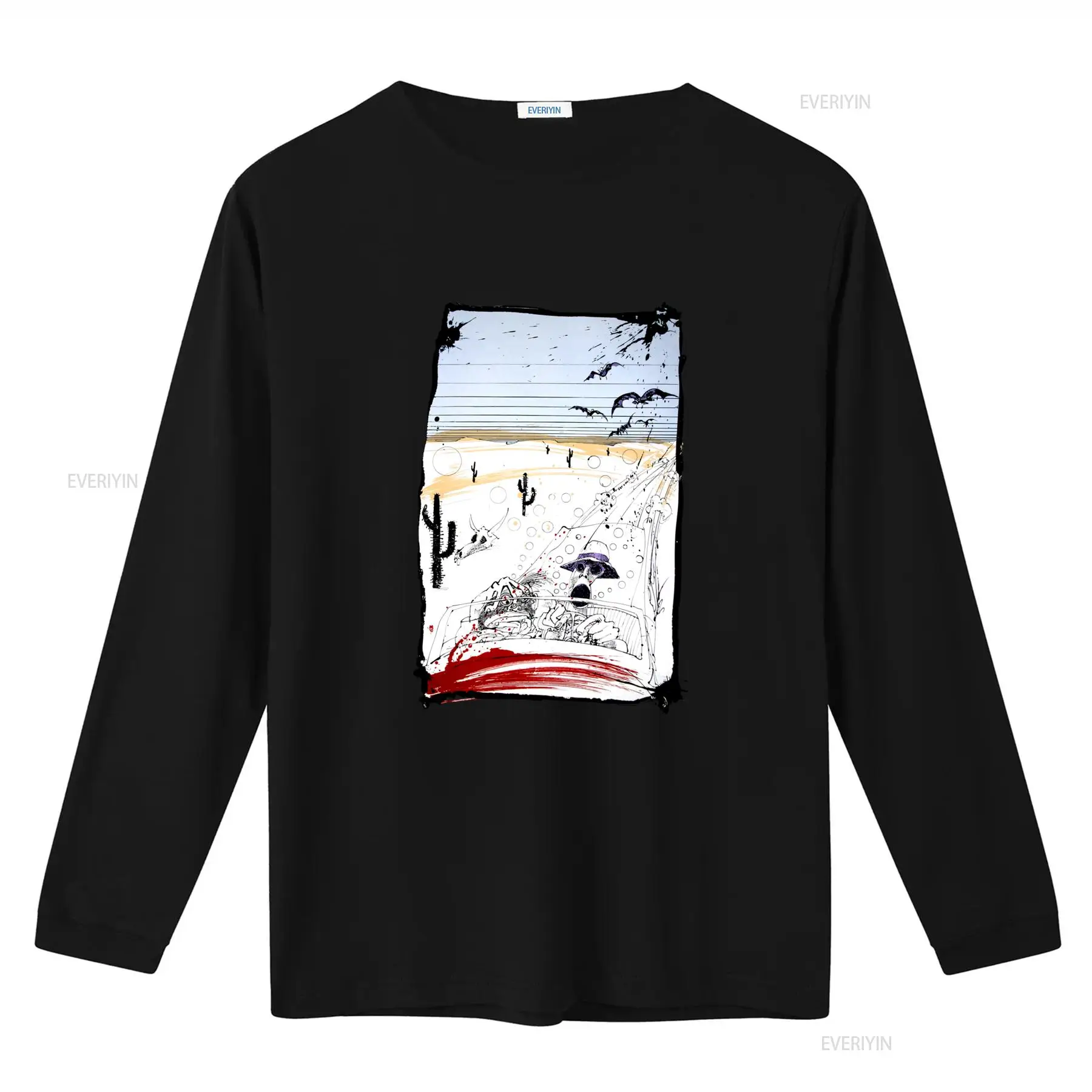 Maglietta Artistica Fear And L - Vintage Fashion Las Vegas ulasan dan harga