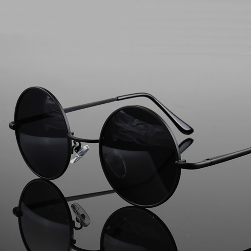 Retro Vintage Round Sunglasses - Vintage Fashion Streetwear ulasan dan harga